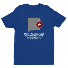 Load image into Gallery viewer, PRZ facility map in PORTALES; NEW MEXICO, Royal Blue