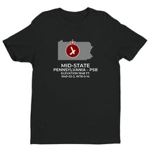 Load image into Gallery viewer, PSB facility map in PHILIPSBURG; PENNSYLVANIA, Black