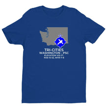 Load image into Gallery viewer, PSC facility map in PASCO; WASHINGTON, Royal Blue