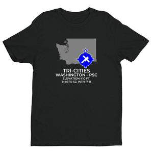 PSC facility map in PASCO; WASHINGTON, Black