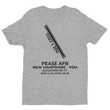 Load image into Gallery viewer, PEASE AFB (PSM; KPSM) in PORTSMOUTH; NEW HAMPSHIRE (NH) c.1991 T-Shirt