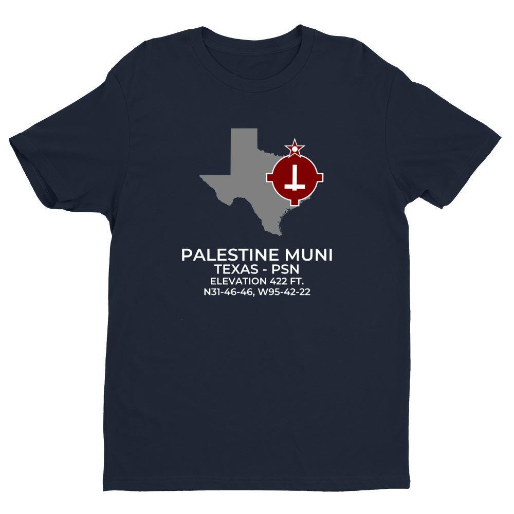 PSN facility map in PALESTINE; TEXAS, Navy