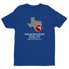 Load image into Gallery viewer, PSX facility map in PALACIOS; TEXAS, Royal Blue