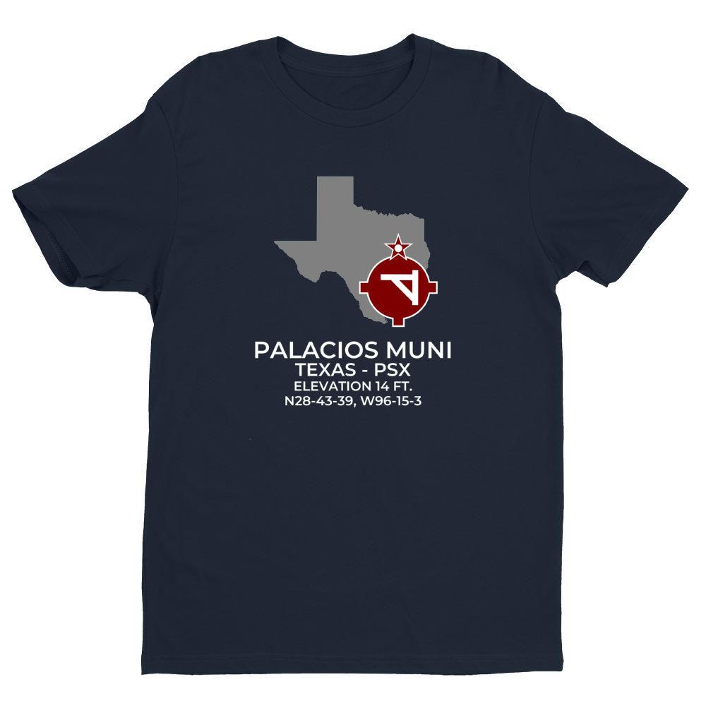 PSX facility map in PALACIOS; TEXAS, Navy