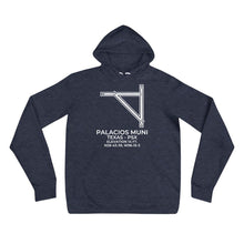 Load image into Gallery viewer, PSX facility map in PALACIOS; TEXAS Hoodie