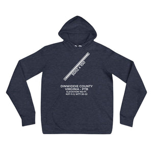 PTB facility map in PETERSBURG; VIRGINIA Hoodie