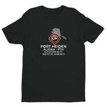 Load image into Gallery viewer, PTH facility map in PORT HEIDEN; ALASKA, Black