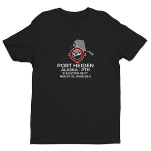 PTH facility map in PORT HEIDEN; ALASKA, Black