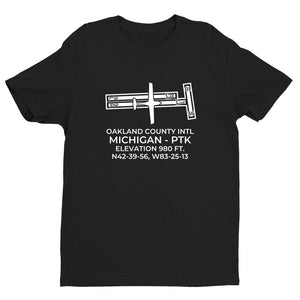 OAKLAND COUNTY INTL in PONTIAC; MICHIGAN (PTK; KPTK) T-Shirt