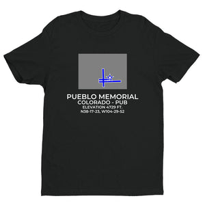 PUB facility map in PUEBLO; COLORADO, Black