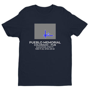 PUB facility map in PUEBLO; COLORADO, Navy