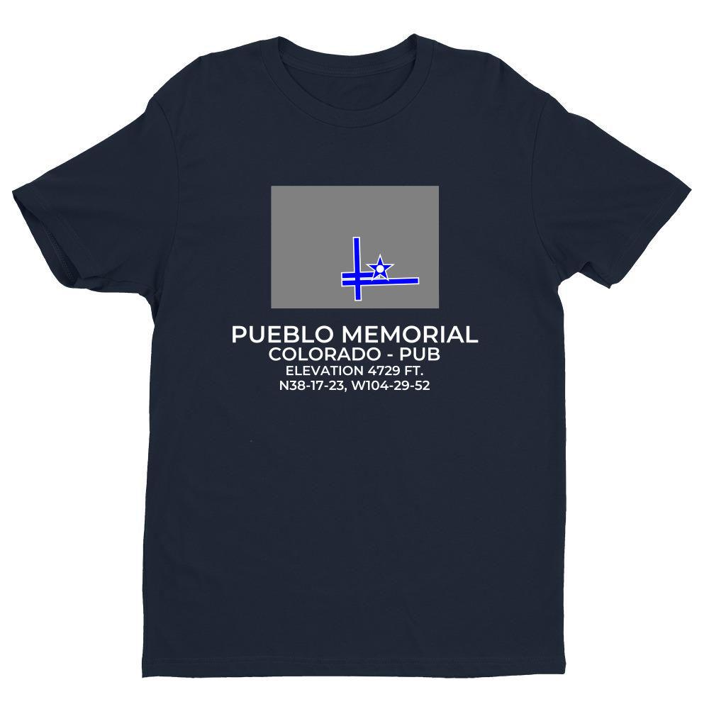 PUB facility map in PUEBLO; COLORADO, Navy
