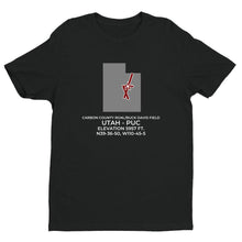 Load image into Gallery viewer, PUC facility map in PRICE; UTAH, Black