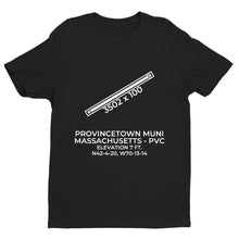 Load image into Gallery viewer, pvc provincetown ma t shirt, Black