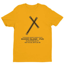 Load image into Gallery viewer, pvd providence ri t shirt, Yellow