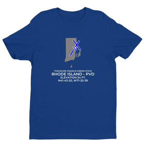 PVD facility map in PROVIDENCE; RHODE ISLAND, Royal Blue
