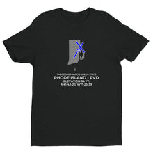 Load image into Gallery viewer, PVD facility map in PROVIDENCE; RHODE ISLAND, Black