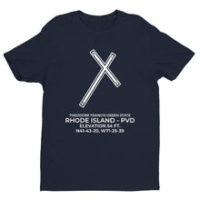 Load image into Gallery viewer, pvd providence ri t shirt, Navy