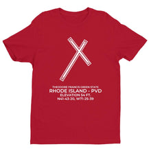 Load image into Gallery viewer, pvd providence ri t shirt, Red
