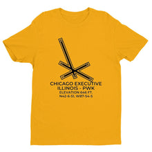 Load image into Gallery viewer, pwk chicago prospect heights wheeling il t shirt, Yellow