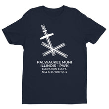 Load image into Gallery viewer, PALWAUKEE MUNICIPAL outside Chicago/Prospect Heights/Wheeling; ILLINOIS (IL) c.1998 T-shirt