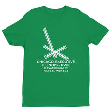 Load image into Gallery viewer, pwk chicago prospect heights wheeling il t shirt, Green