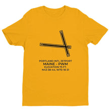 Load image into Gallery viewer, pwm portland me t shirt, Yellow