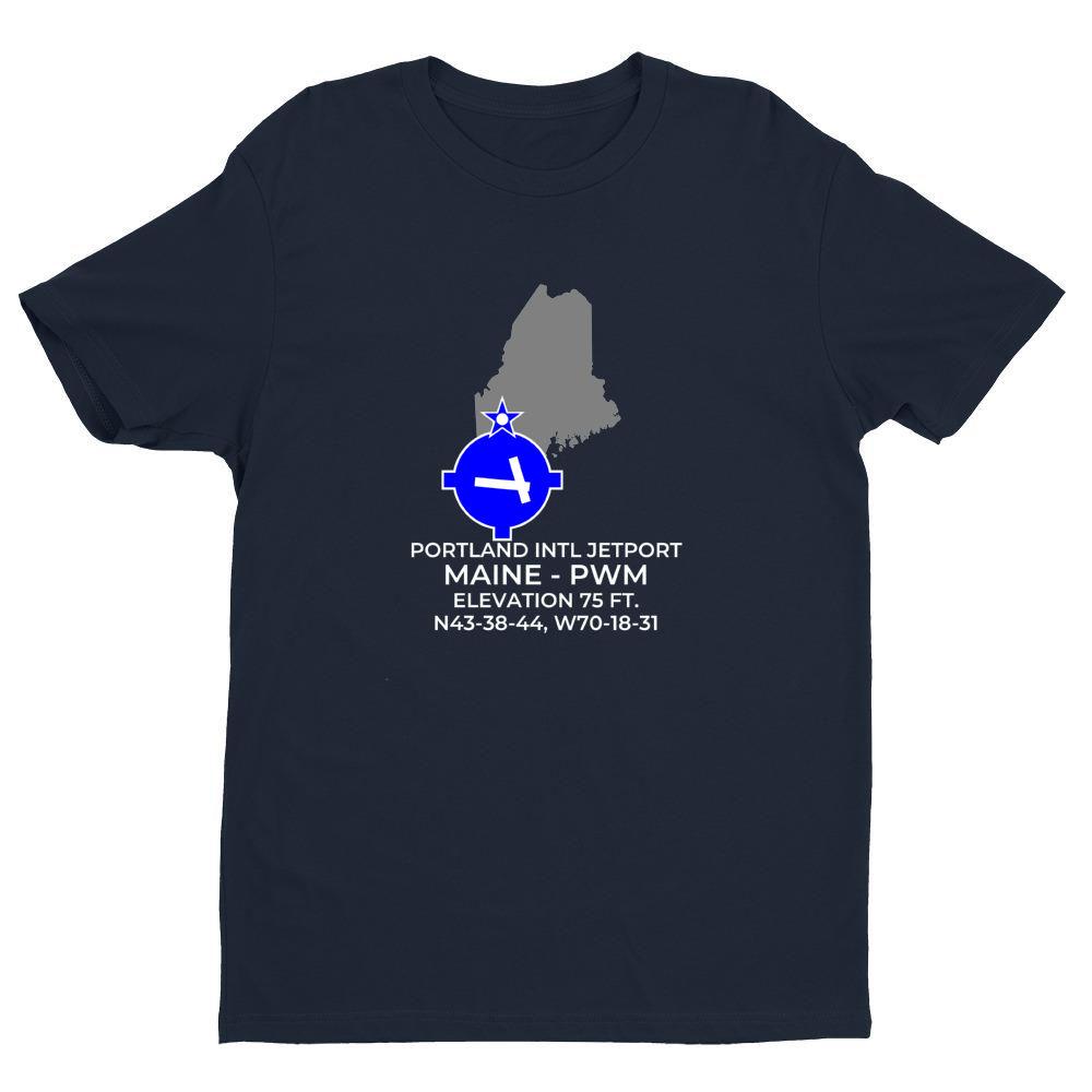 PWM facility map in PORTLAND; MAINE, Navy