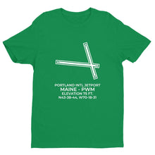 Load image into Gallery viewer, pwm portland me t shirt, Green