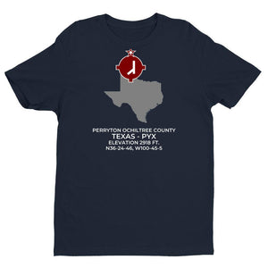 PYX facility map in PERRYTON; TEXAS, Navy
