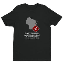 Load image into Gallery viewer, RAC facility map in RACINE; WISCONSIN, Black