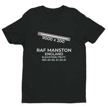 Load image into Gallery viewer, RAF MANSTON in KENT; ENGLAND c.1960-90 T-Shirt