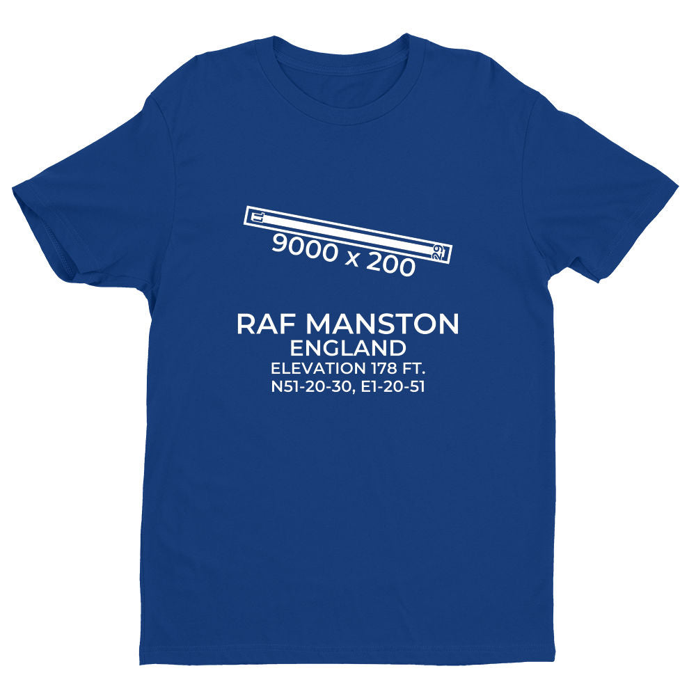 RAF MANSTON in KENT; ENGLAND c.1960-90 T-Shirt