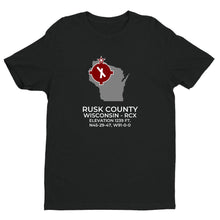 Load image into Gallery viewer, RCX facility map in LADYSMITH; WISCONSIN, Black
