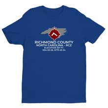 Load image into Gallery viewer, RCZ facility map in ROCKINGHAM; NORTH CAROLINA, Royal Blue