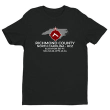 Load image into Gallery viewer, RCZ facility map in ROCKINGHAM; NORTH CAROLINA, Black