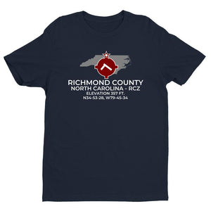 RCZ facility map in ROCKINGHAM; NORTH CAROLINA, Navy