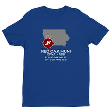 Load image into Gallery viewer, RDK facility map in RED OAK; IOWA, Royal Blue