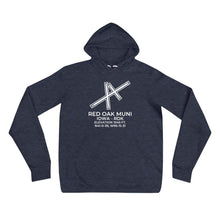 Load image into Gallery viewer, RDK facility map in RED OAK; IOWA Hoodie