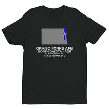 Load image into Gallery viewer, RDR facility map in GRAND FORKS; NORTH DAKOTA, Black