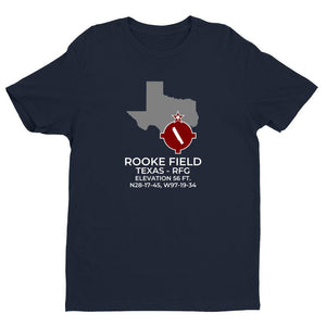 RFG facility map in REFUGIO; TEXAS, Navy