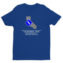 Load image into Gallery viewer, RHV facility map in SAN JOSE; CALIFORNIA, Royal Blue