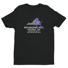 Load image into Gallery viewer, RIC facility map in RICHMOND; VIRGINIA, Black