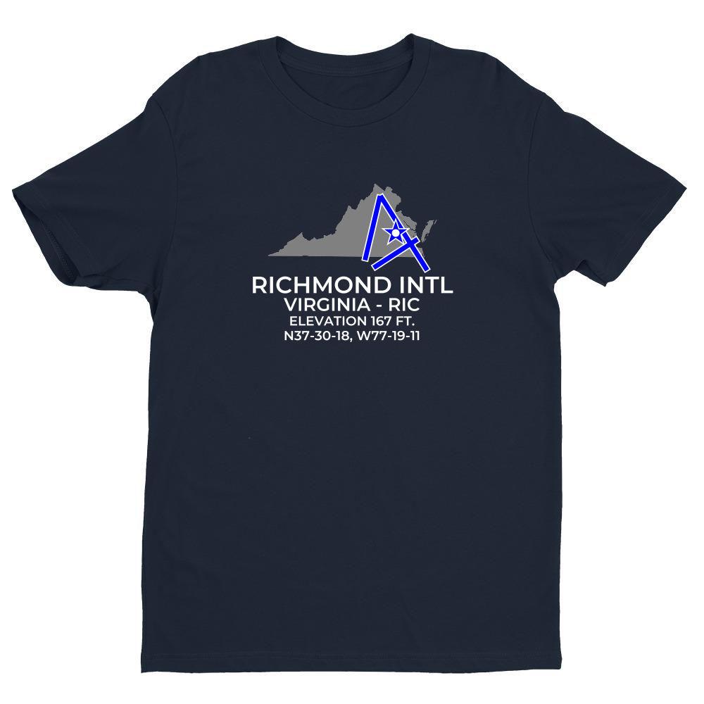 RIC facility map in RICHMOND; VIRGINIA, Navy
