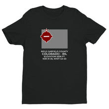 Load image into Gallery viewer, RIFLE GARFIELD COUNTY near RIFLE; COLORADO (RIL; KRIL) T-Shirt