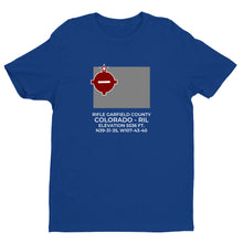 Load image into Gallery viewer, RIFLE GARFIELD COUNTY near RIFLE; COLORADO (RIL; KRIL) T-Shirt