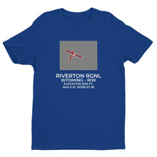 Load image into Gallery viewer, RIW facility map in RIVERTON; WYOMING, Royal Blue