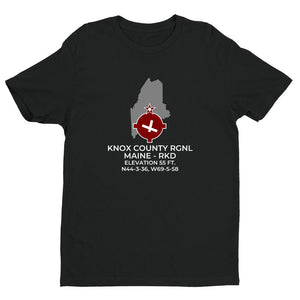 RKD facility map in ROCKLAND; MAINE, Black
