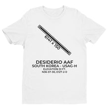 Load image into Gallery viewer, DESIDERIO AAF (RKSG) at CAMP HUMPHREYS (USAG-H) in SOUTH KOREA (SK) T-Shirt