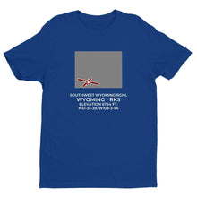 Load image into Gallery viewer, RKS facility map in ROCK SPRINGS; WYOMING, Royal Blue